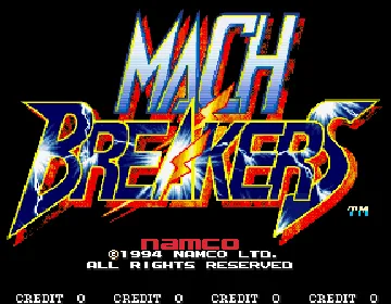 Mach Breakers (Japan) screen shot title